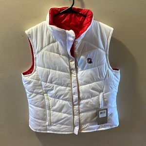 Ladies, Columbia reversible Ohio State vest new with tags beautiful